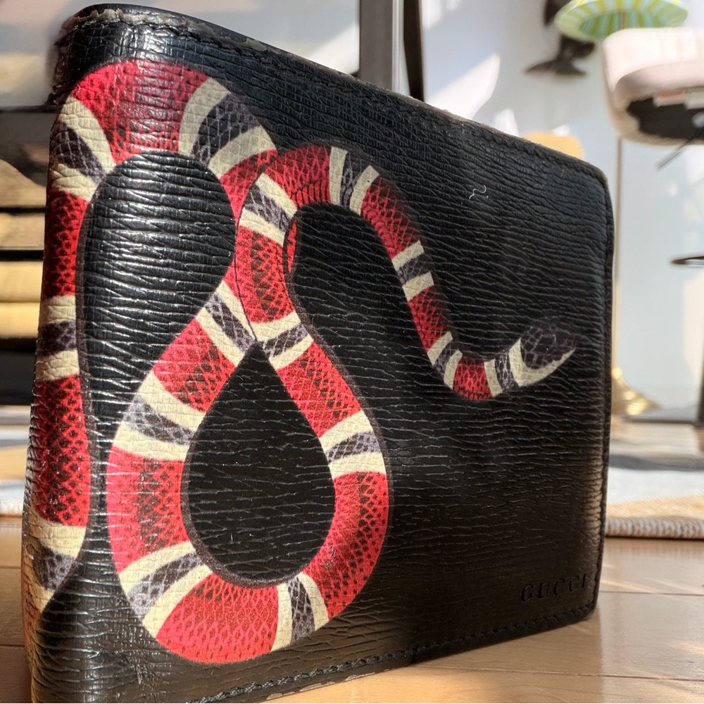 Gucci Black Leather Wallet